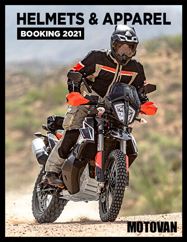 Helmets & Apparel Booking 2021